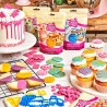 Deco Melt rose FunCakes – Chocolat de couverture pour pâtisserie et déco