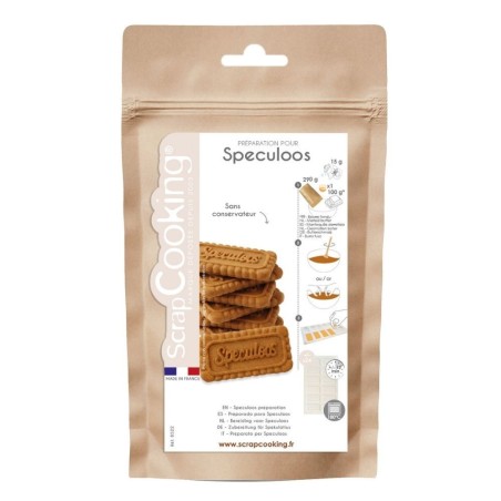 Préparation pour Spéculoos ScrapCooking – Mix pour biscuits spéculoos maison faciles et rapides