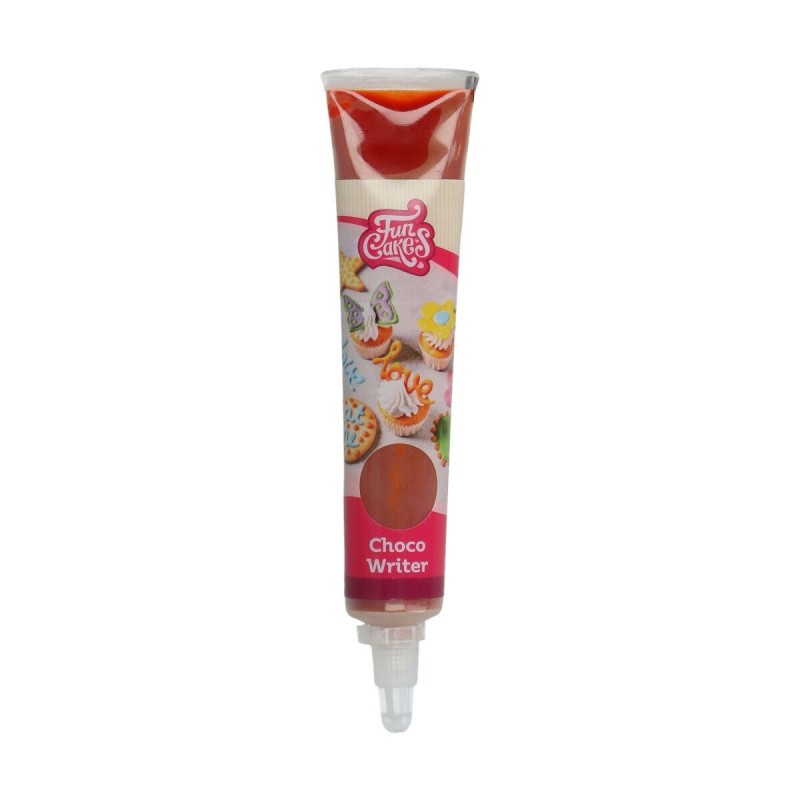 Stylo glaçage rouge FunCakes Choco Writer