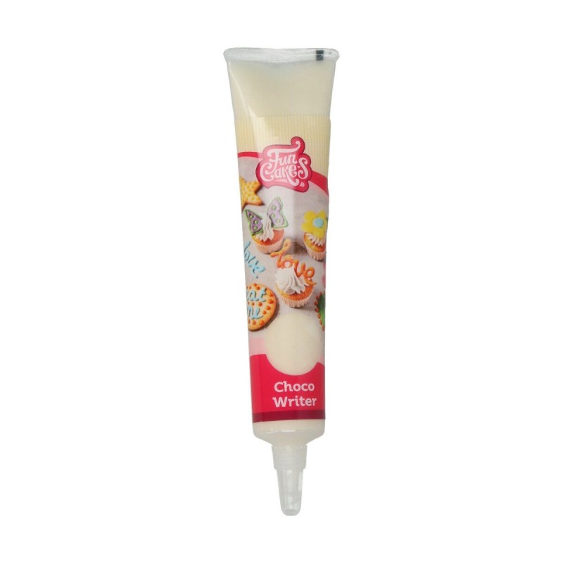 Stylo glaçage blanc FunCakes Choco Writer