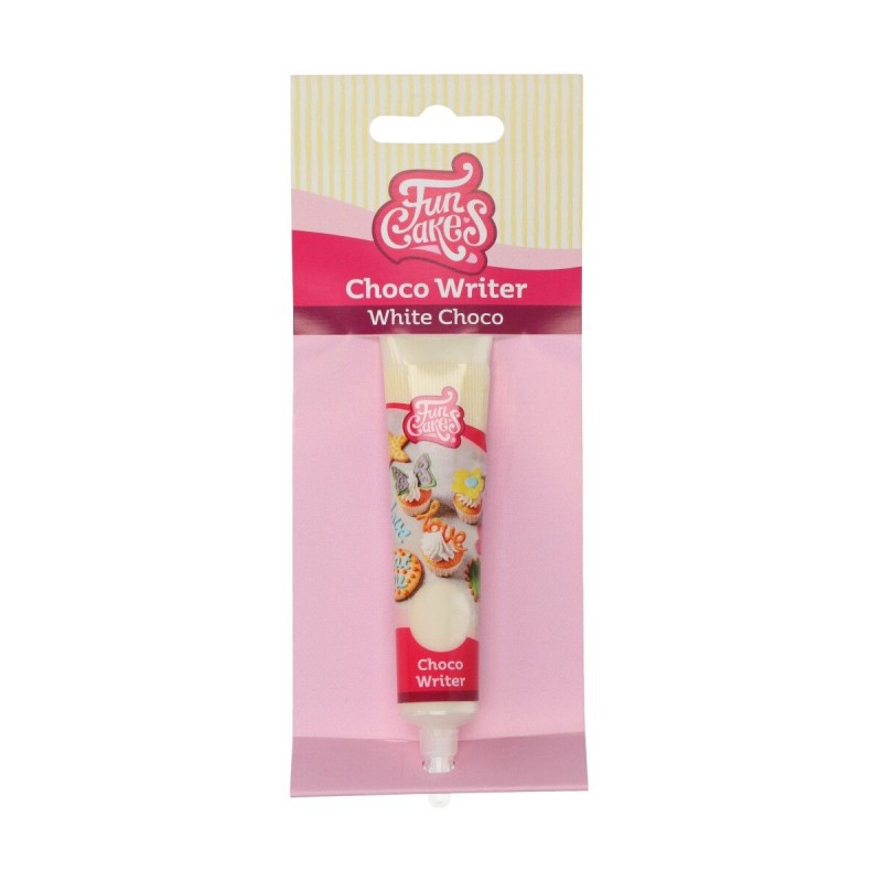 Stylo glaçage blanc FunCakes Choco Writer
