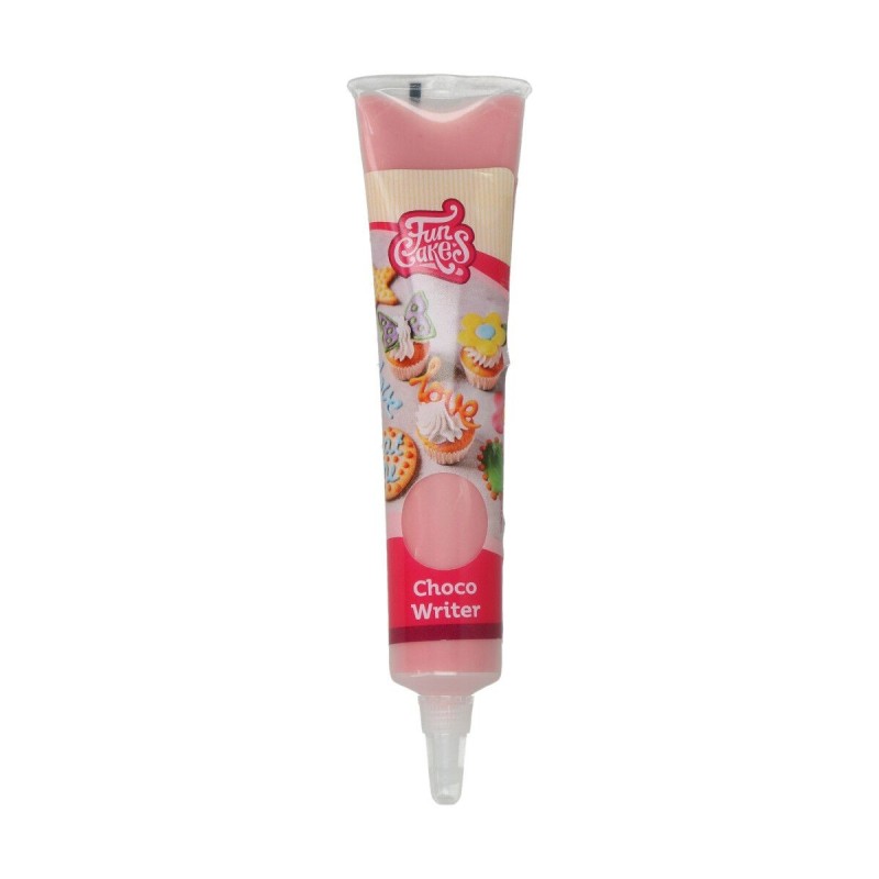 Stylo glaçage rose FunCakes Choco Writer