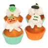 Décorations en sucre Halloween FunCakes – Citrouille, momie, monstre et chapeau de sorcière pour gâteaux et cupcakes