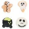 Décorations en sucre Halloween Haunted Treats FunCakes – Décors comestibles pour gâteaux et cupcakes