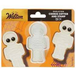 Emporte-pièce Citrouille Halloween avec tampon Wilton 7,5 cm – Biscuits et sablés Halloween