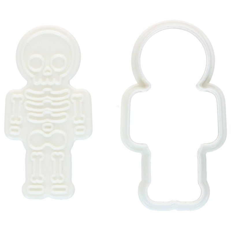 Emporte-pièce Citrouille Halloween avec tampon Wilton 7,5 cm – Biscuits et sablés Halloween