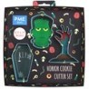 Set de 3 emporte-pièces Halloween PME – Frankenstein, cercueil et main de zombie pour biscuits et sablés