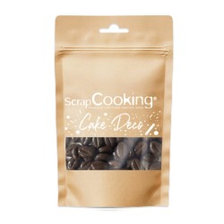 Grains de café en chocolat noir ScrapCooking 80 g – Décoration pâtisserie goût café pour gâteaux, tiramisu et entremets 2.