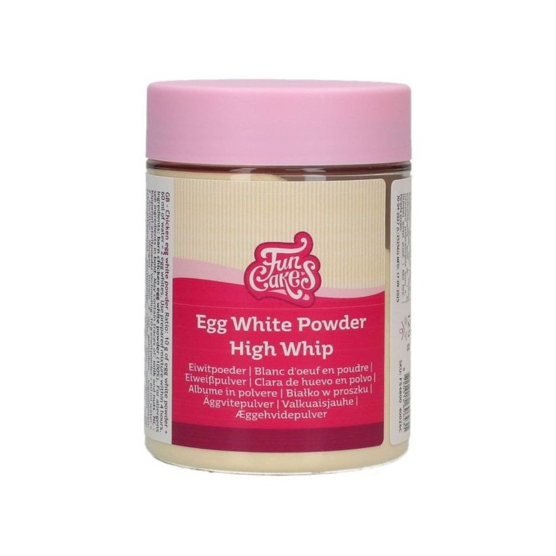 Blanc d’œuf en poudre FunCakes High Whip 125 g – Pour meringues, macarons et glaçage royal 2.