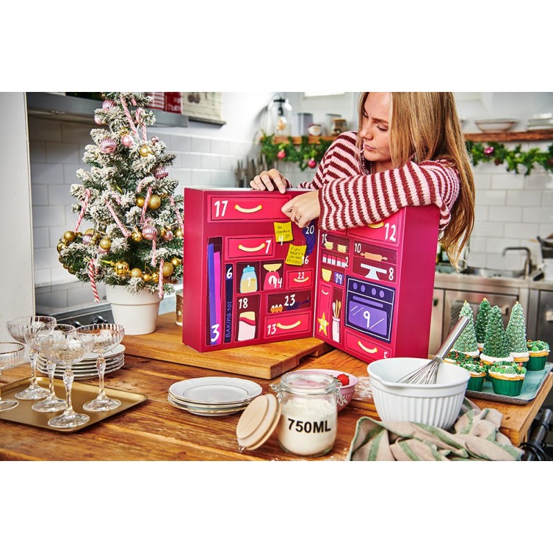 Calendrier de l’Avent pâtisserie FunCakes x Wilton – 24 surprises pour passionnés de cake design