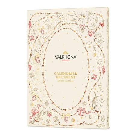 Calendrier de l’Avent chocolat Valrhona 2026 – 190g de douceurs pâtissières