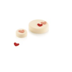 Chablon silicone Coeur x 30