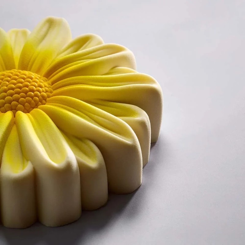 Moule Floris Pavoni – Moule à entremets en silicone professionnel forme marguerite