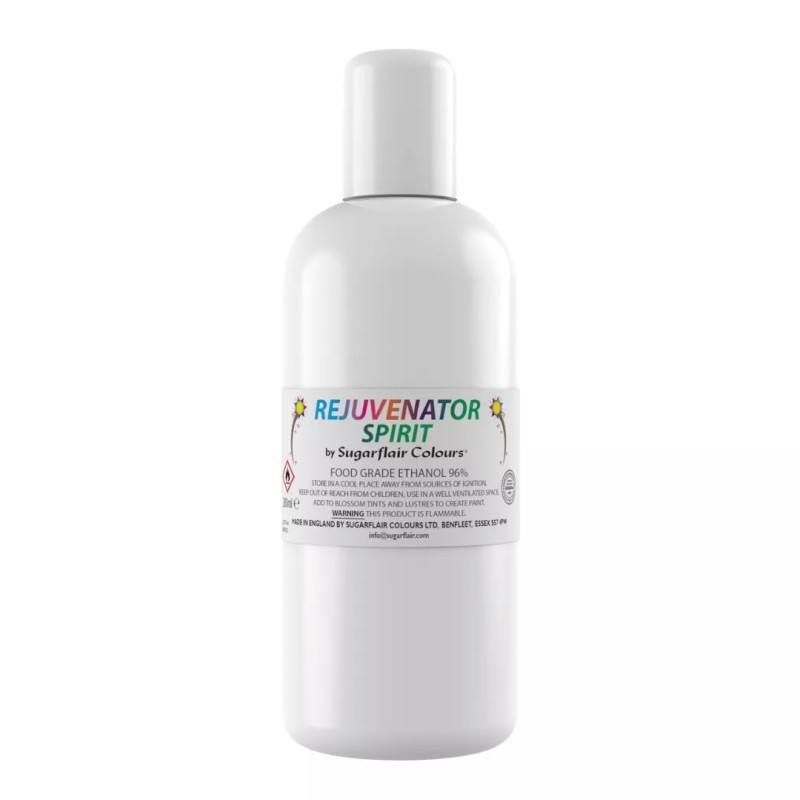 Rejuvenator Spirit Sugarflair – Diluant pour colorant alimentaire en poudre et peinture comestible Cake Design