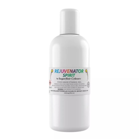 Rejuvenator Spirit Sugarflair – Diluant pour colorant alimentaire en poudre et peinture comestible Cake Design