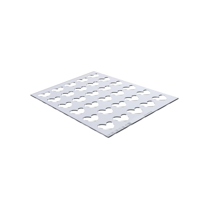 Chablon silicone Coeur x 30