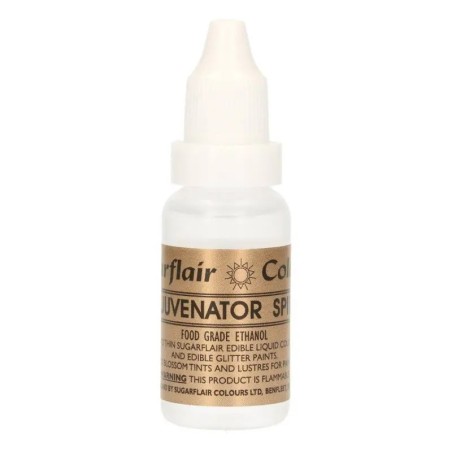 Rejuvenator Spirit Sugarflair – Diluant pour colorant alimentaire en poudre et peinture comestible Cake Design