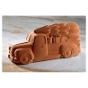 Moule à bûche Noël Pavoni – Moule silicone professionnel camion vintage avec sapin de Noël en relief