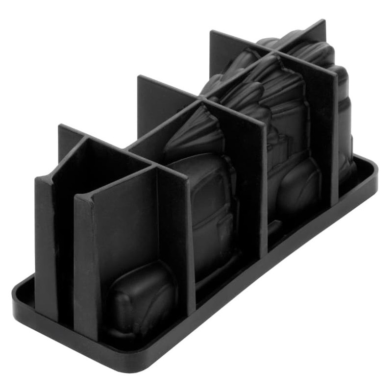 Moule à bûche Noël Pavoni – Moule silicone professionnel camion vintage avec sapin de Noël en relief