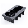 Moule à bûche Frosty Pavoni – Moule silicone professionnel bonhomme de neige pour entremets de Noël