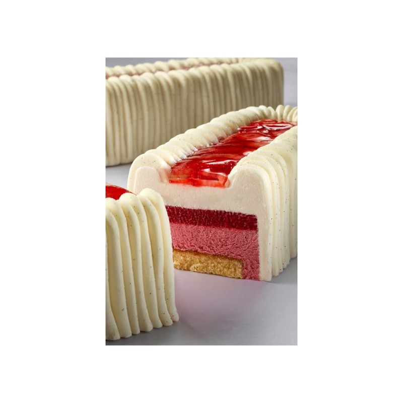 Moule à bûche Silk Pavoni – Moule silicone professionnel pour entremets de Noël modernes