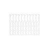 Chablon silicone Moustache x 43