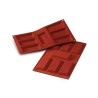 Moule silicone Financiers x 7