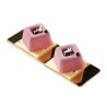 Moule silicone Savarins carrés x 15
