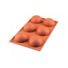 Moule silicone Demi sphère x 6