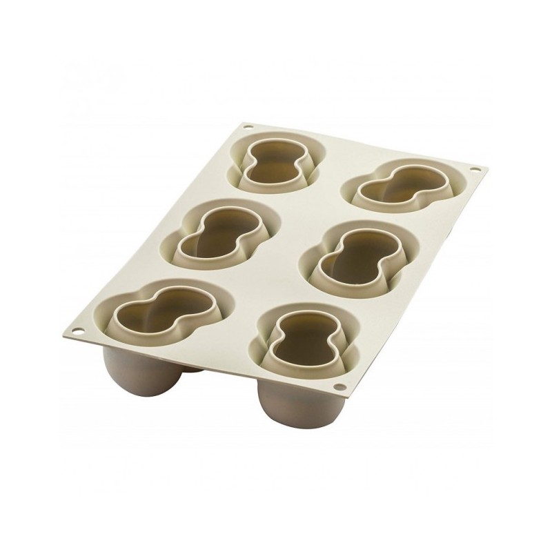 Moule silicone Cerise x 6