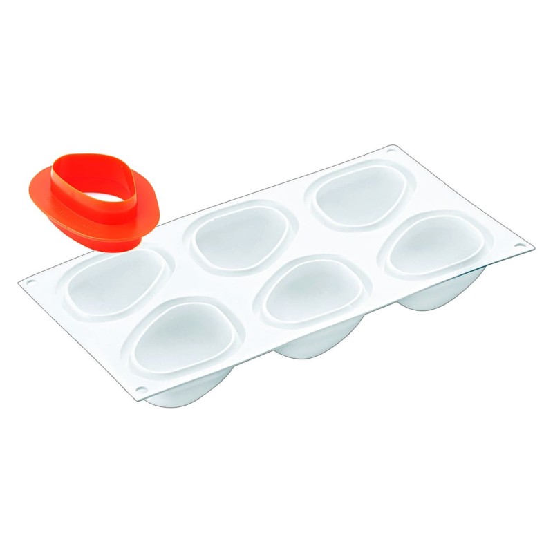 Moule silicone Mangue x 6