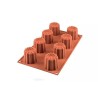 Moule silicone Cannelé x 8
