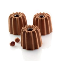 Moule silicone Cannelé x 8