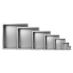 Moule à gâteaux carré PME hauteur 10,2cm