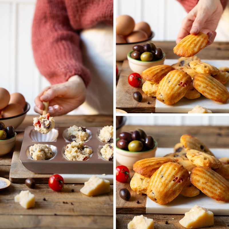 Moule à Madeleine x 12