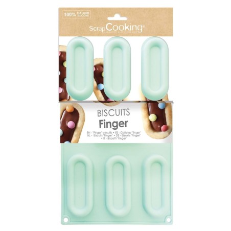 Moule à gateau Fingers en silicone
