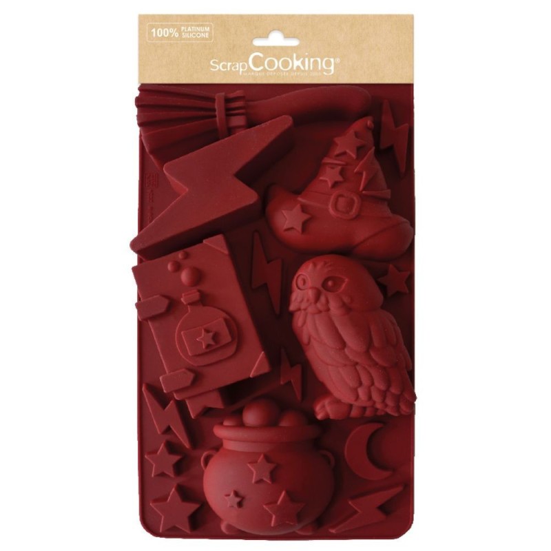 Moule à gateau Sorcier silicone