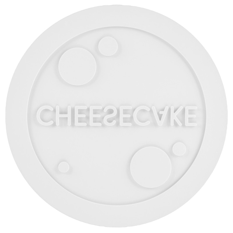 Décor tapis en silicone Cheesecake