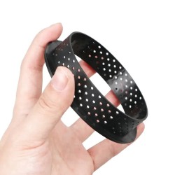 Cercle tartelette perforé 8cm