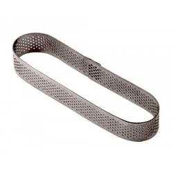 Cercle oblong perforé 9,4 cm