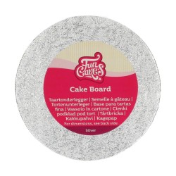 Board rond argent