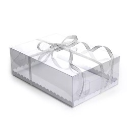 Boite transparente number cake