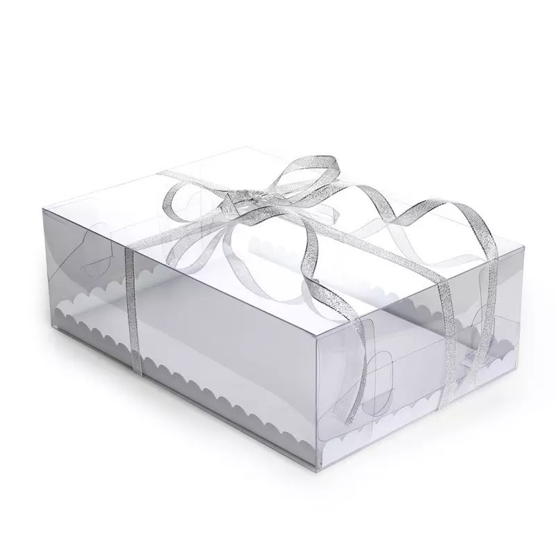 Boite transparente number cake