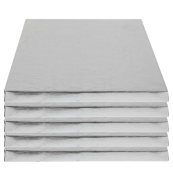 Cake Drum carré argent