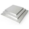 Cake Drum carré argent